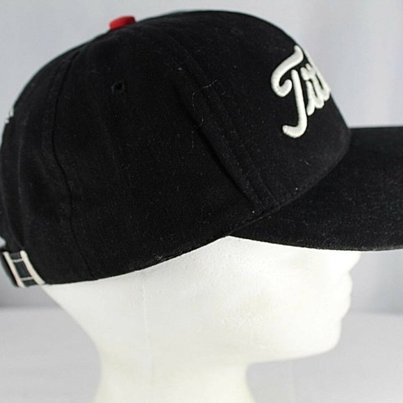 Titleist Golf Black Baseball Cap Adjustable - Picture 4 of 6